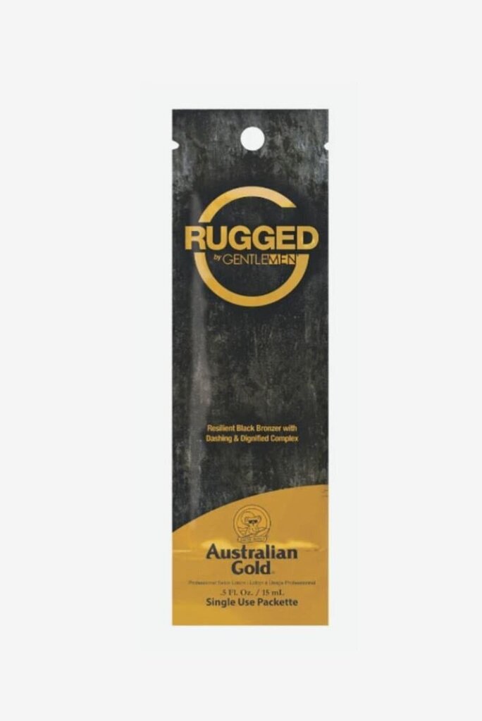 Solariumovoide Australian Gold Rugged By G Gentlemen miehille, 15 ml hinta ja tiedot | Rusketusvoiteet | hobbyhall.fi