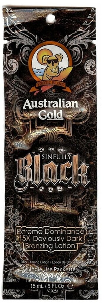Solariumvoide Australian Gold Sinfully Black, 15 ml hinta ja tiedot | Rusketusvoiteet | hobbyhall.fi