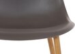 4 tuolin setti Miller, tummanharmaa hinta ja tiedot | Ruokapöydän tuolit | hobbyhall.fi