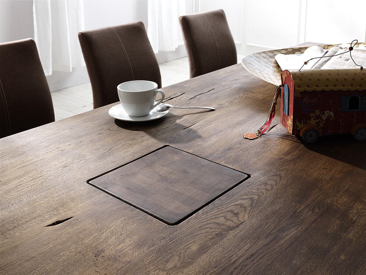 Ruokapöytä MC Akcent Manchester, 300 x 120 cm, tummanruskea hinta ja tiedot | Ruokapöydät | hobbyhall.fi