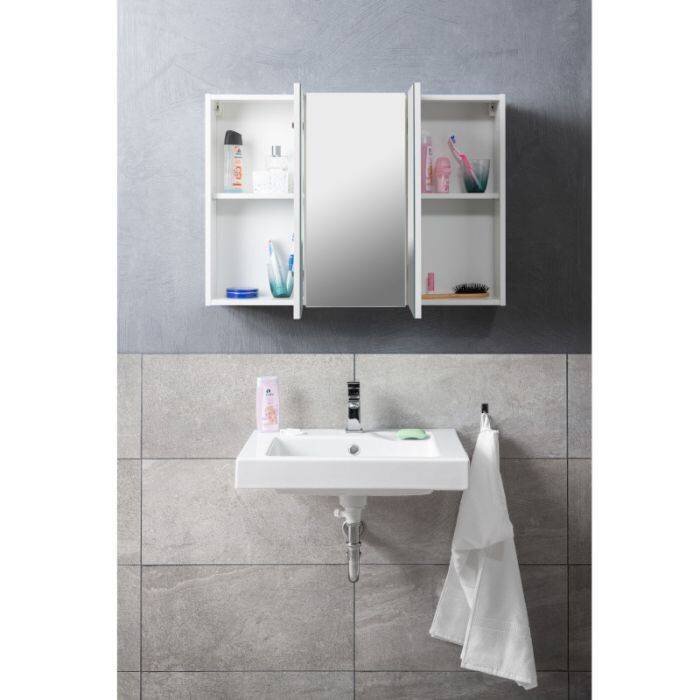 Peilikaappi Solo, valkoinen hinta ja tiedot | Kylpyhuonekaapit | hobbyhall.fi