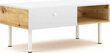 Hakano COFFETABLE/VIV/MALUM/WHITE+OAK-ARTISAN/90X38 hinta ja tiedot | Sohvapöydät | hobbyhall.fi