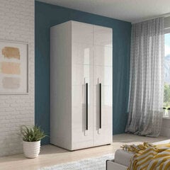 Hakano FURNITURE/WARDROBE/HEL/INTERMEZZO/WHITE/2DO hinta ja tiedot | Kaapit | hobbyhall.fi