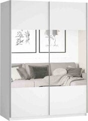 Hakano FURNITURE/WARDROBE/HEL/SONATA/WHITE/150 hinta ja tiedot | Kaapit | hobbyhall.fi