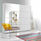 Hakano FURNITURE/WARDROBE/HEL/SONATA/WHITE/180 hinta ja tiedot | Kaapit | hobbyhall.fi