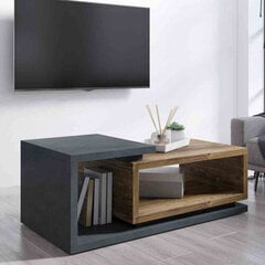 Hakano sohvapöytä, ruskea/musta hinta ja tiedot | Sohvapöydät | hobbyhall.fi