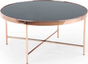 Halmar COFFETABLE/HL/ALBINA/COOPER+BLACK hinta ja tiedot | Sohvapöydät | hobbyhall.fi