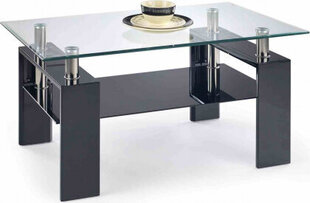 Halmar COFFETABLE/HL/BONA/BLACK/110X60X55 hinta ja tiedot | Ruokapöydät | hobbyhall.fi