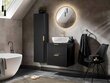 Kylpyhuonekaapin pöytälevy, Hakano Nirvana, musta hinta ja tiedot | Kylpyhuonekaapit | hobbyhall.fi