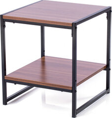 Homede COFFETABLE/HOM/COXE/WALNUT/40X40X45 hinta ja tiedot | Sohvapöydät | hobbyhall.fi