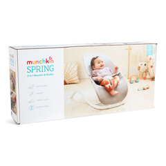 Lepotuoli Munchkin 2in1, Spring 90043, harmaa hinta ja tiedot | Sitterit | hobbyhall.fi