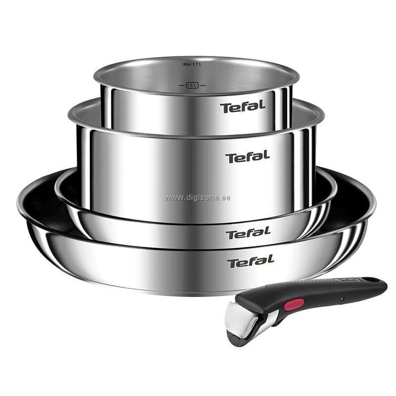 Tefal pannu- ja kattilasetti Ingenio Emotion, 5 osaa hinta ja tiedot | Paistinpannut | hobbyhall.fi