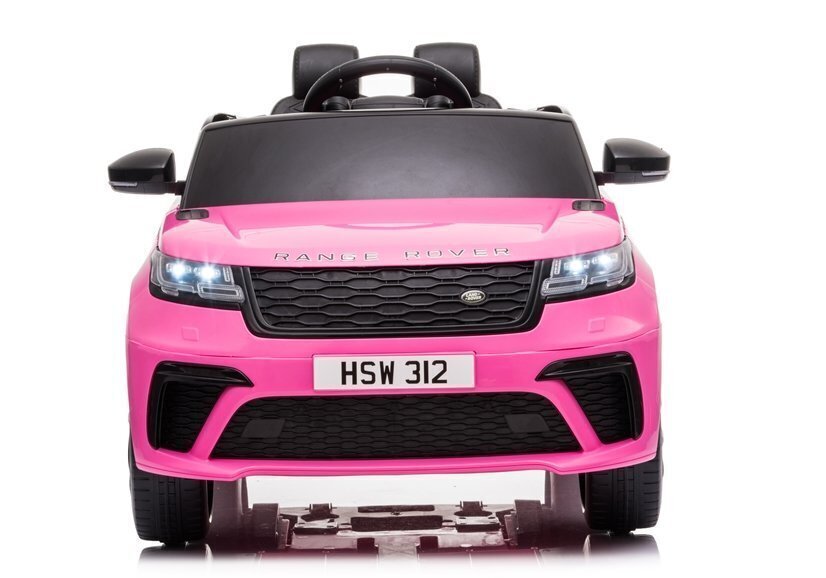 Range Rover sähköinen kaksipaikkainen jeeppi, vaaleanpunainen lakattu hinta ja tiedot | Lasten sähköautot | hobbyhall.fi