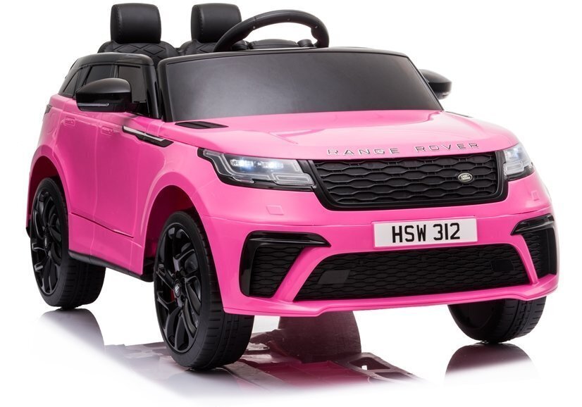 Range Rover sähköinen kaksipaikkainen jeeppi, vaaleanpunainen lakattu hinta ja tiedot | Lasten sähköautot | hobbyhall.fi