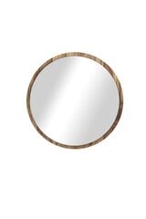 Koristeellinen peili, Asir, 45x45 cm, tummanruskea hinta ja tiedot | Peilit | hobbyhall.fi