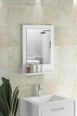 Koristeellinen peili, Asir, 45x60 cm, valkoinen hinta ja tiedot | Peilit | hobbyhall.fi