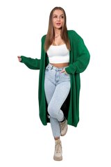 Naisten vihreä villatakki Longy 22118-53918-Universaali hinta ja tiedot | Naisten neulepuserot | hobbyhall.fi