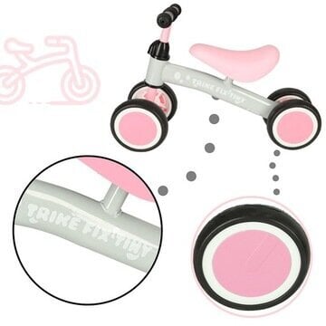 Trike Fix Tiny 6" tasapainopyörä, pinkki hinta ja tiedot | Potkupyörät | hobbyhall.fi