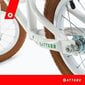 ATTABO tasapainopyörä Tasapainopyörä 12" valkoinen hinta ja tiedot | Potkupyörät | hobbyhall.fi