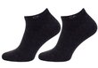 Naisten sukat Calvin Klein, 2 paria, tummanharmaa hinta ja tiedot | Naisten sukat | hobbyhall.fi