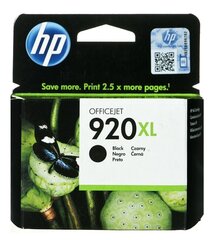 hp alkuperäinen muste cd975ae, hp 920xl, musta, 1200p, hp officejet hinta ja tiedot | Mustekasetit | hobbyhall.fi