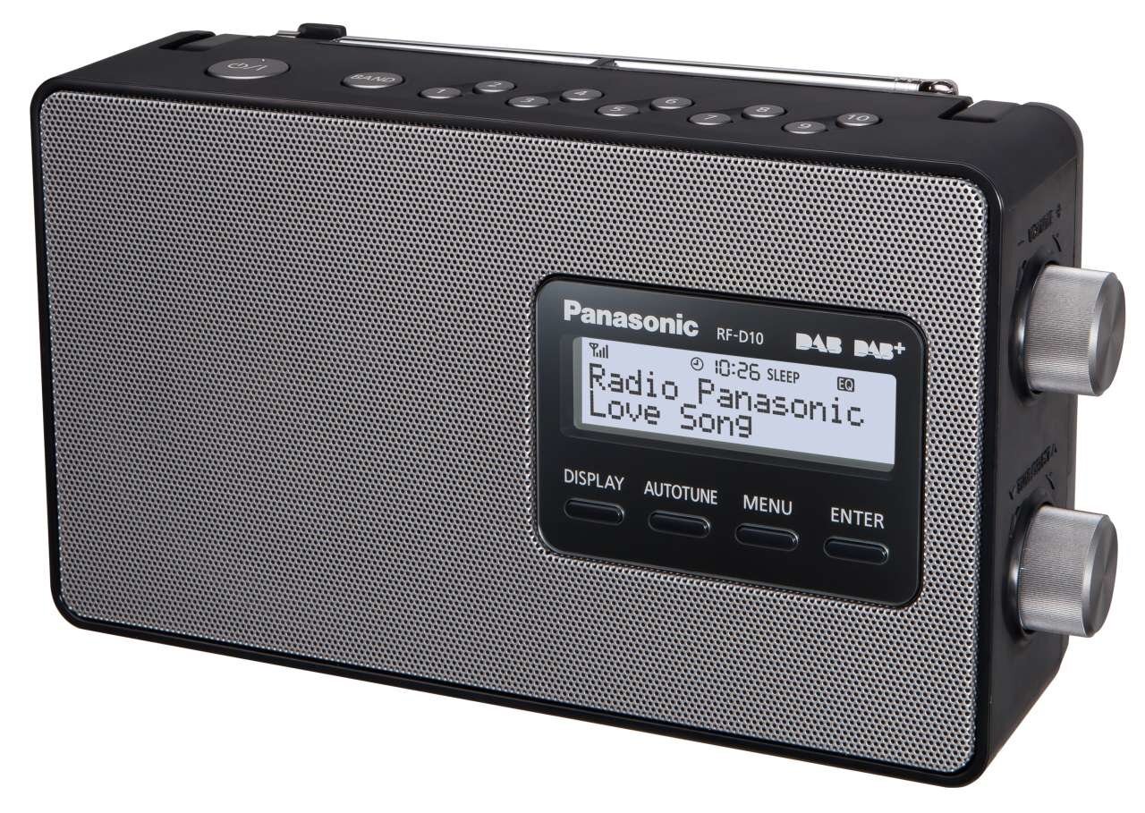 Panasonic RF-D10GN-K hinta ja tiedot | Kelloradiot ja herätyskellot | hobbyhall.fi