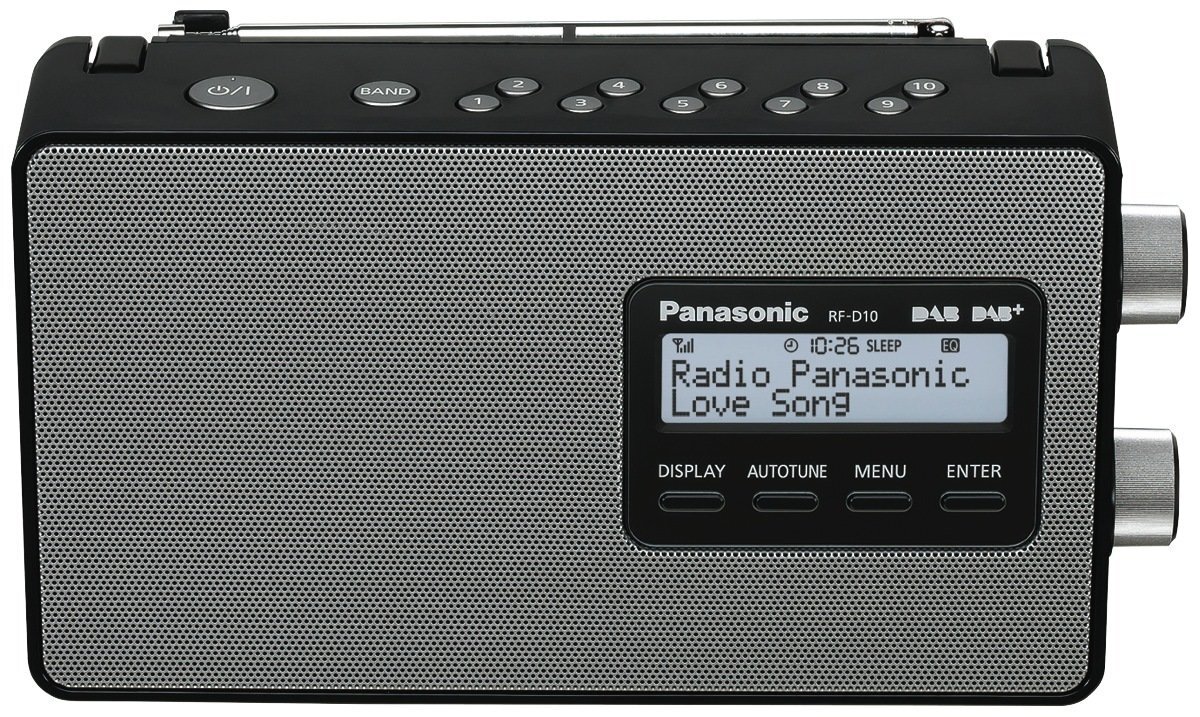 Panasonic RF-D10GN-K hinta ja tiedot | Kelloradiot ja herätyskellot | hobbyhall.fi