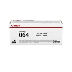 alkuperäinen canon väriaine 064 bk, musta, 6000p, 4937c001, canon i-sensys mf832cdw, o hinta ja tiedot | Laserkasetit | hobbyhall.fi