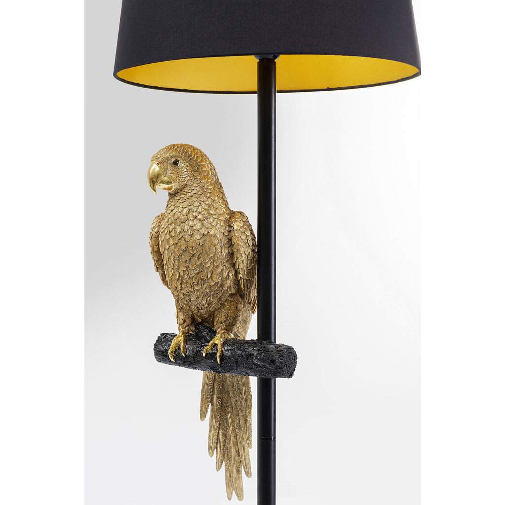 Lattiavalaisin Animal Parrot Gold 176cm hinta ja tiedot | Lattiavalaisimet | hobbyhall.fi