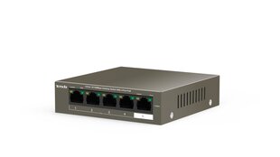 Tenda TEF1105P-4-63W-EU network switch Fast Ethernet (10/100) Power over Ethernet (PoE) Black hinta ja tiedot | Verkkokytkimet | hobbyhall.fi
