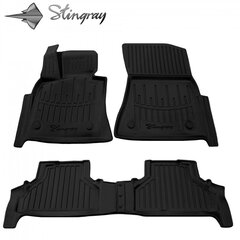 Stingray™ 3D / 5027034 -merkkikohtainen kumimattosarja, BMW X6 E71 2008-2014, 4 kpl, musta hinta ja tiedot | Auton kumimatot | hobbyhall.fi