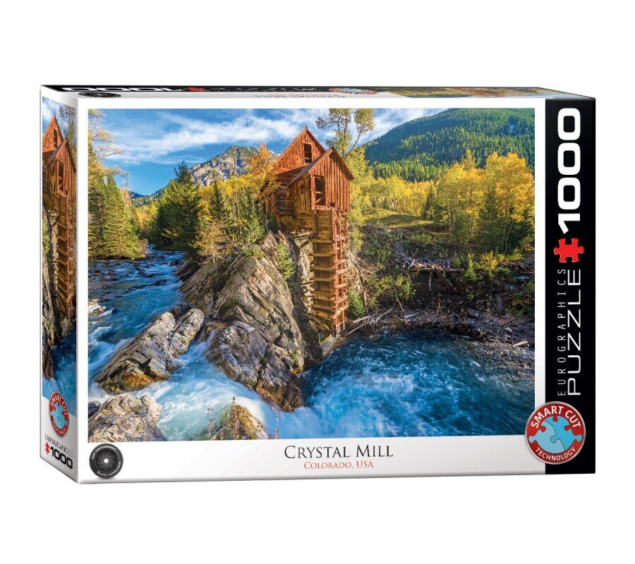 Palapeli Eurographics, 6000-5473, Crystal Mill, Colorado, USA, 1000 kpl hinta ja tiedot | Palapelit | hobbyhall.fi