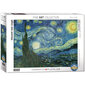 Palapeli Eurographics, 6000-1204, The Starry Night, 1000 kpl hinta ja tiedot | Palapelit | hobbyhall.fi