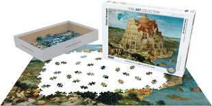 Palapeli Eurographics, 6000-0837, The Tower of Babel, 1000 kpl hinta ja tiedot | Palapelit | hobbyhall.fi