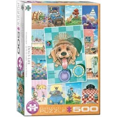 Palapeli Eurographics, 6500-5365, Dog`s Life, 500 kpl hinta ja tiedot | Palapelit | hobbyhall.fi