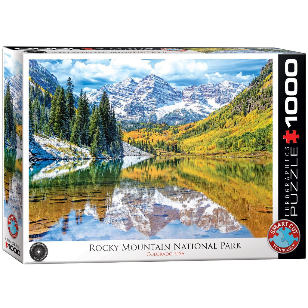 Palapeli Eurographics, 6000-5472, Rocky Mountain National Park, 1000 kpl hinta ja tiedot | Palapelit | hobbyhall.fi