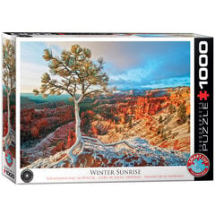 Palapeli Eurographics, 6000-0692, Winter Sunrise, 1000 kpl hinta ja tiedot | Palapelit | hobbyhall.fi