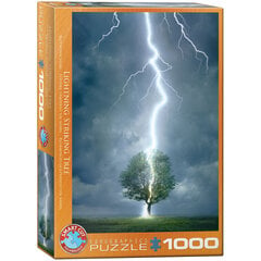 Palapeli Eurographics, 6000-4570, Lighting Striking Tree, 1000 kpl hinta ja tiedot | Palapelit | hobbyhall.fi
