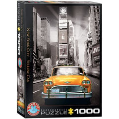 Palapeli Eurographics, 6000-0657, New York City, Yellow Cab, 1000 kpl hinta ja tiedot | Palapelit | hobbyhall.fi