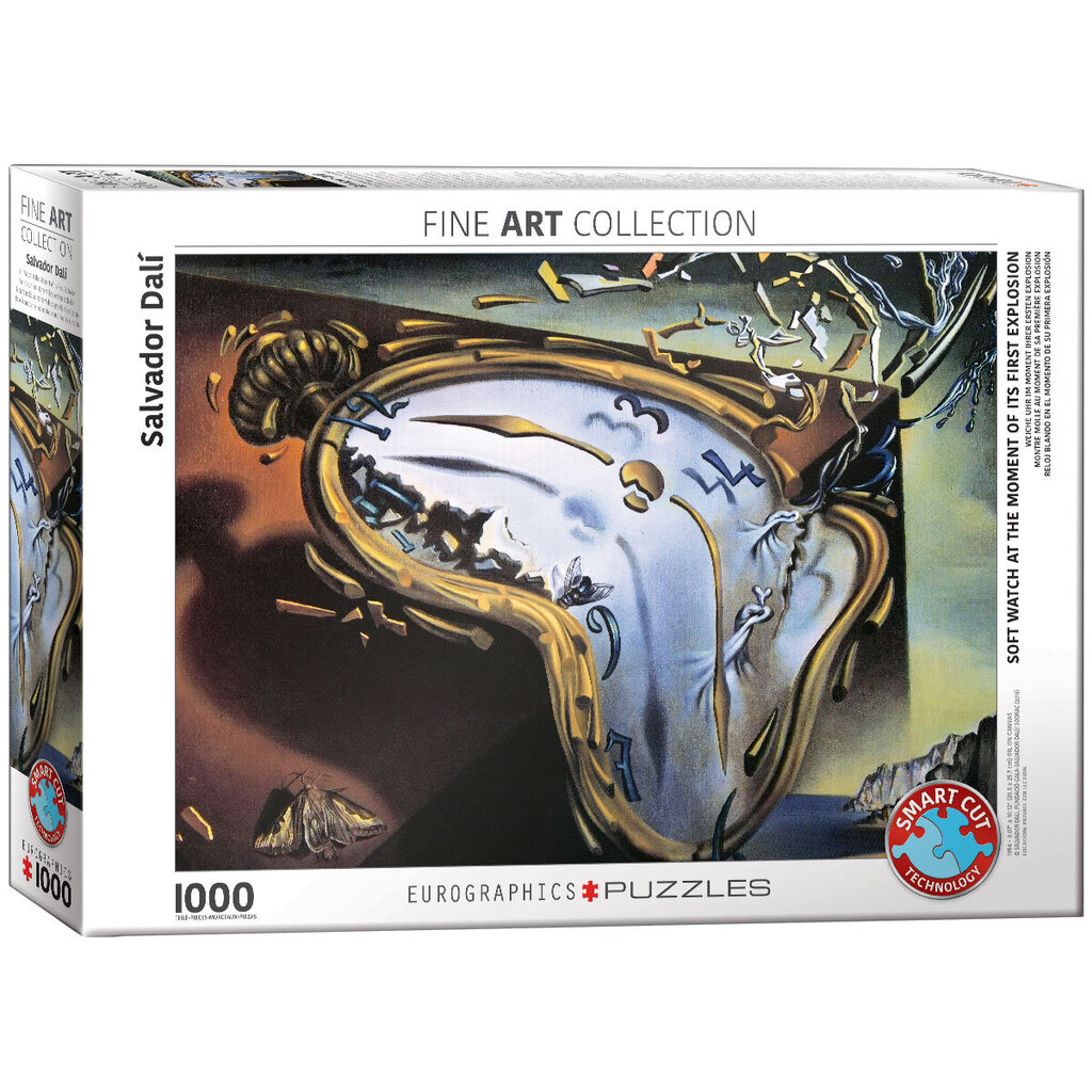 Palapeli Eurographics, 6000-0842, Soft Watch Art of First Explosion, 1000 kpl hinta ja tiedot | Palapelit | hobbyhall.fi
