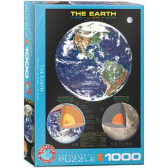 Palapeli Eurographics, 6000-1003, The Earth, 1000 kpl hinta ja tiedot | Palapelit | hobbyhall.fi