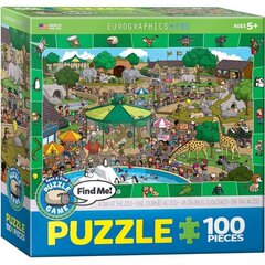 Palapeli Eurographics, 6100-0542, A Day at the Zoo, 100 kpl hinta ja tiedot | Palapelit | hobbyhall.fi