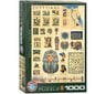 Palapeli Eurographics, 6000-0083, Ancient Egyptians, 1000 kpl hinta ja tiedot | Palapelit | hobbyhall.fi