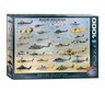 Palapeli Eurographics, 6000-0088, Military Helicopters, 1000 kpl hinta ja tiedot | Palapelit | hobbyhall.fi