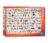 Palapeli Eurographics, 6000-0580, The World of Cats, 1000 kpl hinta ja tiedot | Palapelit | hobbyhall.fi