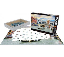 Palapeli Eurographics, 6000-0766, Venice, The Grand Canal, 1000 kpl hinta ja tiedot | Palapelit | hobbyhall.fi