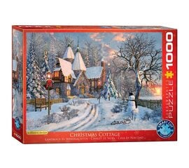 Palapeli Eurographics, 6000-0790, Christmas Cottage, 1000 kpl hinta ja tiedot | Palapelit | hobbyhall.fi