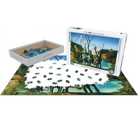 Palapeli Eurographics, 6000-0846, Swans Reflecting Elephants, 1000 kpl hinta ja tiedot | Palapelit | hobbyhall.fi