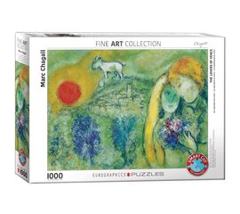 Palapeli Eurographics, 6000-0848, The Lovers of Vence, 1000 kpl hinta ja tiedot | Palapelit | hobbyhall.fi