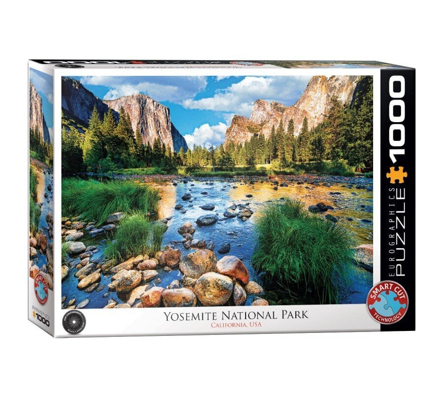 Palapeli Eurographics, 6000-0947, Yosemite National Park, California, 1000 kpl hinta ja tiedot | Palapelit | hobbyhall.fi